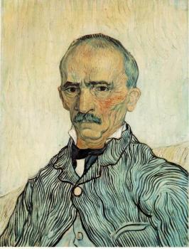 Vincent Van Gogh : Portrait of Trabuc, an Attendant at Saint-Paul Hospital